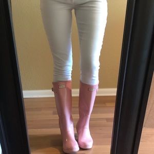 Pink Hunter Rain Boots